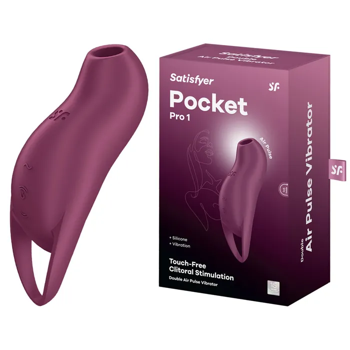 Satisfyer Vibrators Satisfyer Pocket Pro 1 Purple4045177