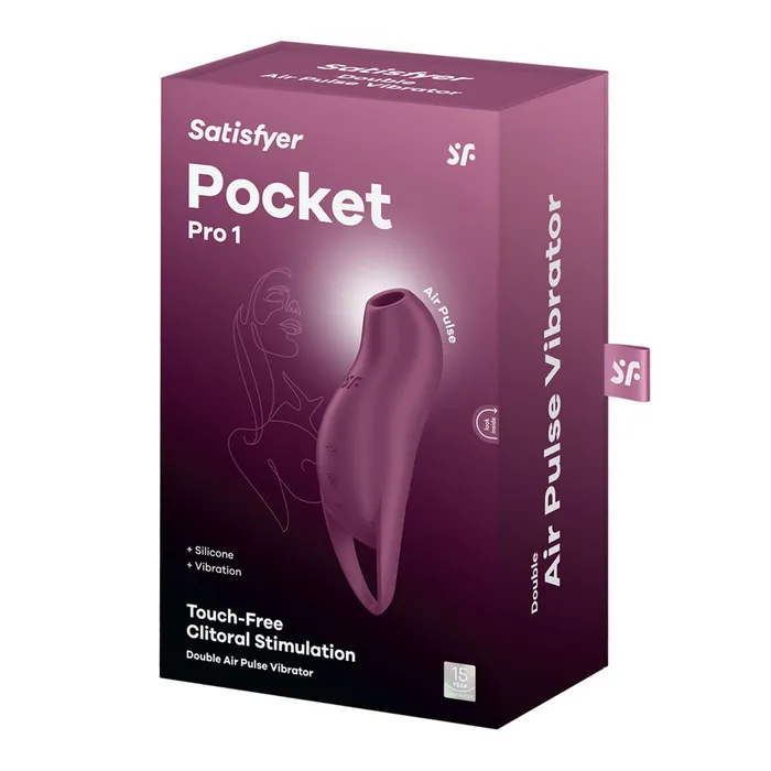Satisfyer Vibrators | Satisfyer Pocket Pro 1 - Purple-(4045177) Satisfyer Vibrators | Satisfyer Pocket Pro 1 - Purple-(4045177)