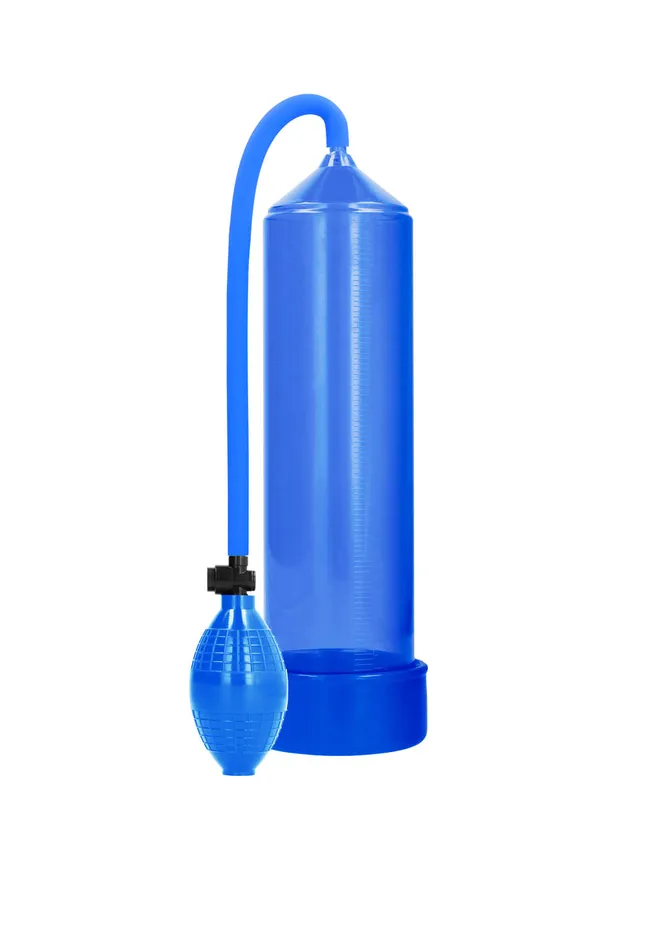 Shots Pumped Male Sex Toys Classic Penis Pump Blue