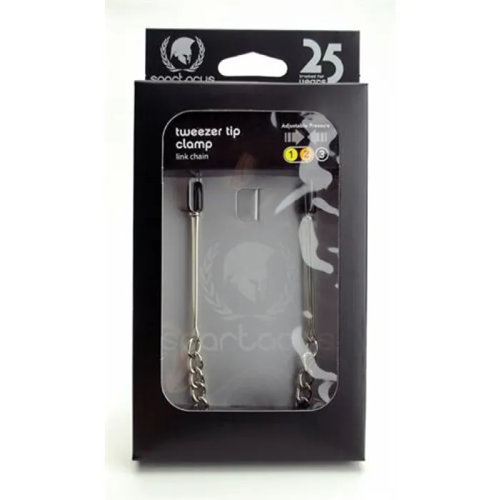 Spartacus Male Sex Toys Adjustable Link Chain Tweezer
