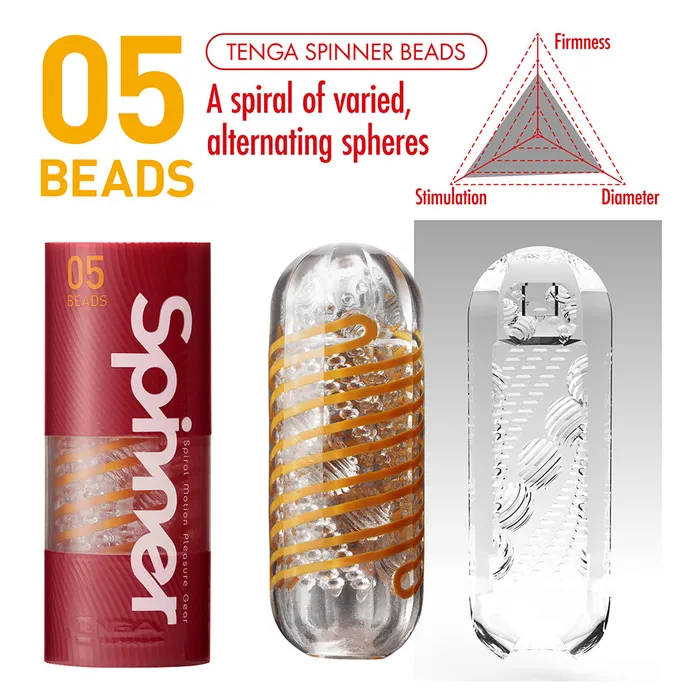 Tenga Male Sex Toys | Tenga Spinner #5 Beads Male Masturbator Masturbation Stroker Japan Men Sex Toy