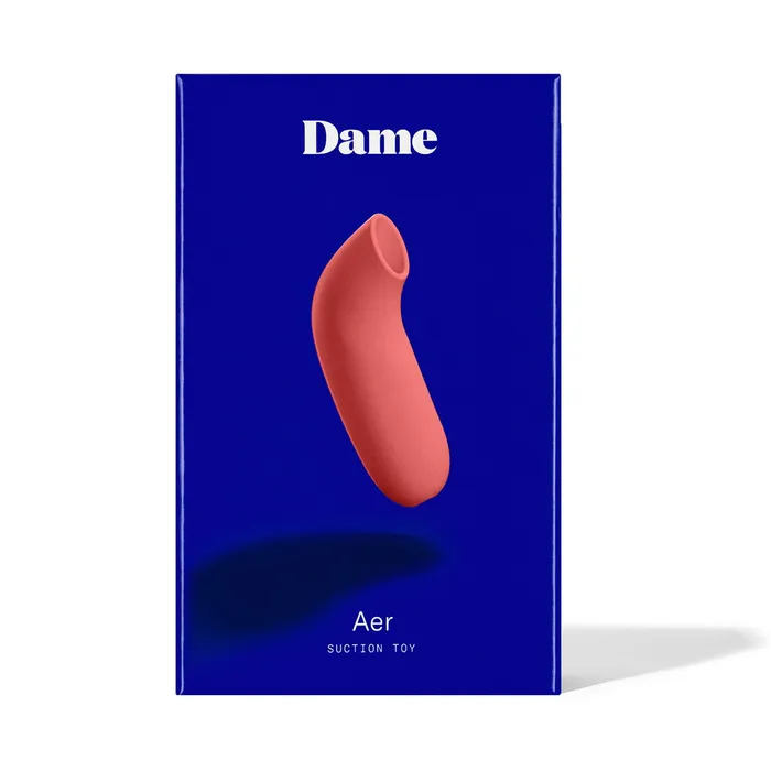Vibrators | Dame Products Aer by Dame - Papaya