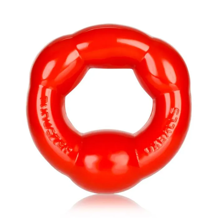 Vibrators | Oxballs Thruster Cockring - Red Vibrators | Oxballs Thruster Cockring - Red