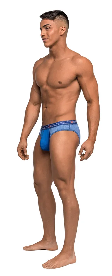 Vibrators Reversible Bikini Large Royal Blue Male Power