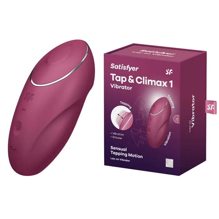 Vibrators Satisfyer Satisfyer Tap Climax 1 Red4046006