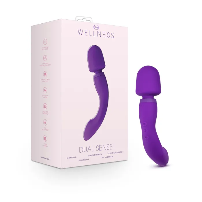Vibrators | Wellness Dual Sense - Ultimate Dual Stimulator, Blush - Blush