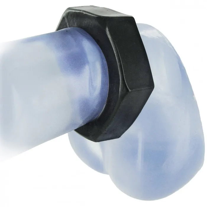 XR Brands HexNut Cock Ring - Black - Cock Ring | Male Sex Toys XR Brands HexNut Cock Ring - Black - Cock Ring | Male Sex Toys