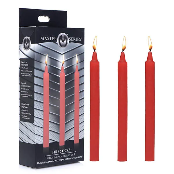 XR Brands Master Series Fetish Drip Candlesag364red Anal