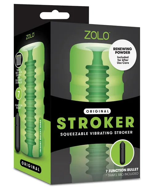 Zolo Original Squeezable Vibrating Stroker Xgen Male Sex Toys
