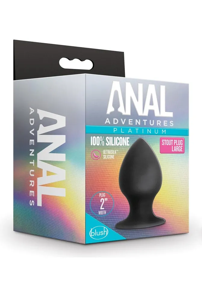 Anal Adventures Male Sex Toys Anal Adventures Platinum Silicone Anal Stout Plug Anal Adventures Male Sex Toys Anal Adventures Platinum Silicone Anal Stout Plug