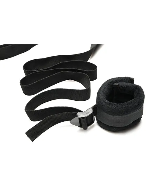 Anal Bedroom Bliss Lovers Bed Restraint System Black Xr LLC