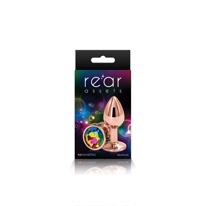 Anal Rear Assets Rose Gold Small Rainbow nsnovelties