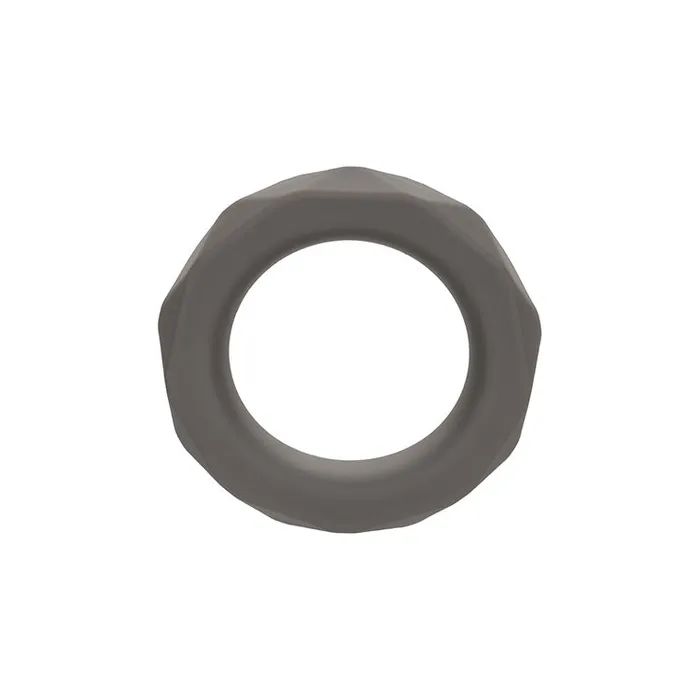 Cal Exotics Male Sex Toys Alpha Liquid Silicone Prolong Prismatic Cock Ring