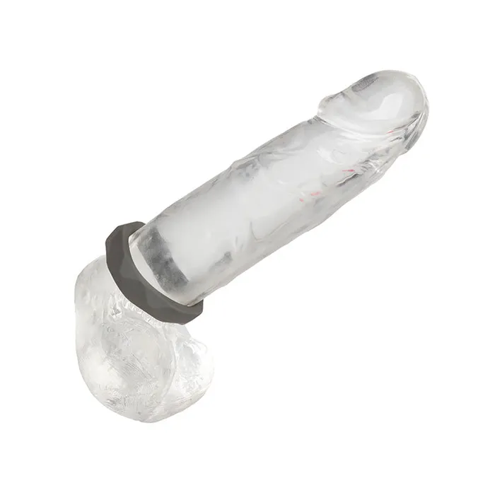 Cal Exotics Male Sex Toys Alpha Liquid Silicone Prolong Prismatic Cock Ring