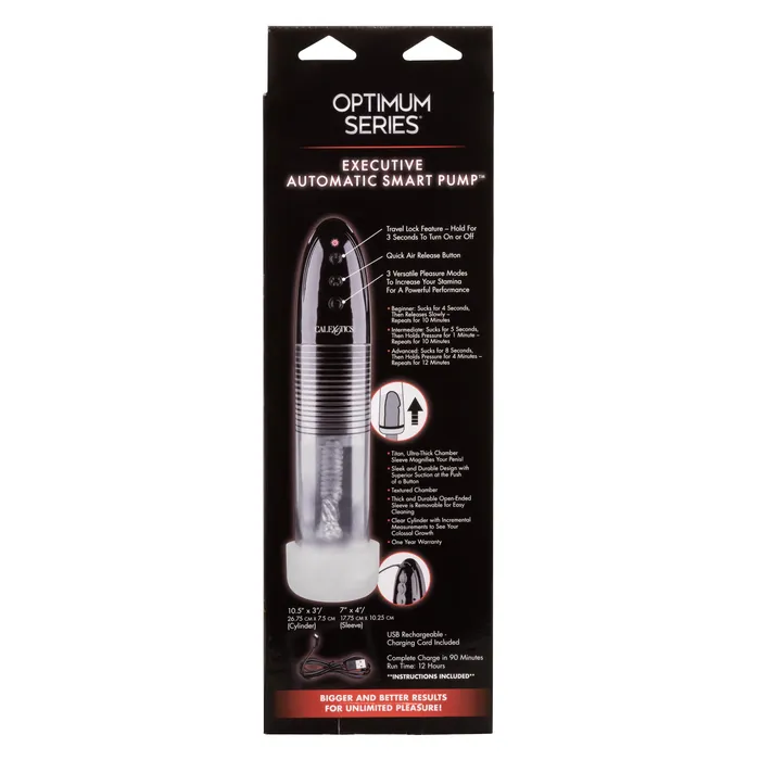 California Exotic Male Sex Toys Optimum Series Executive Automatic Smart Pump