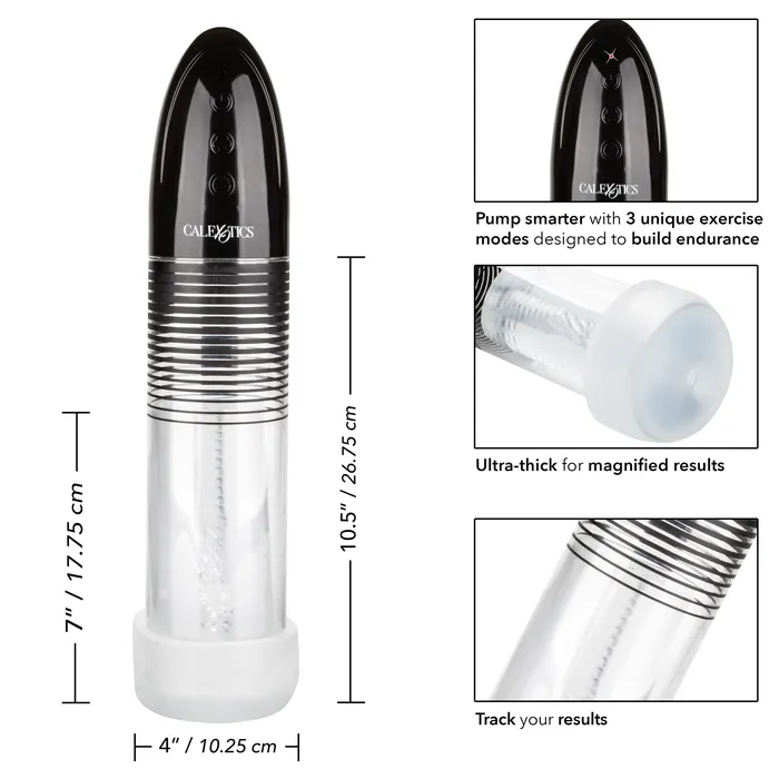 California Exotic Male Sex Toys Optimum Series Executive Automatic Smart Pump