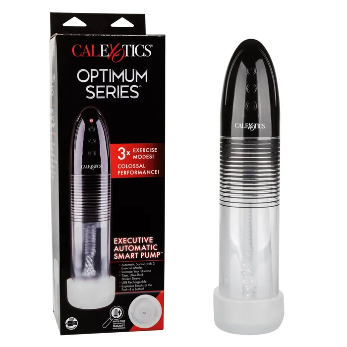 California Exotic Male Sex Toys Optimum Series Executive Automatic Smart Pump