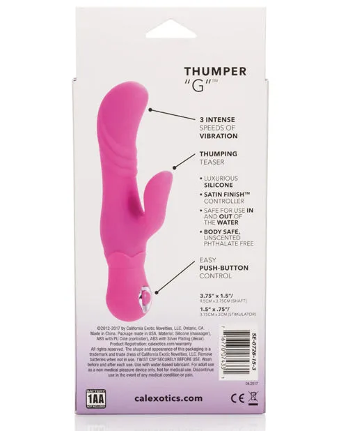 California Exotic Novelties Female Sex Toys Posh Silicone Thumper G