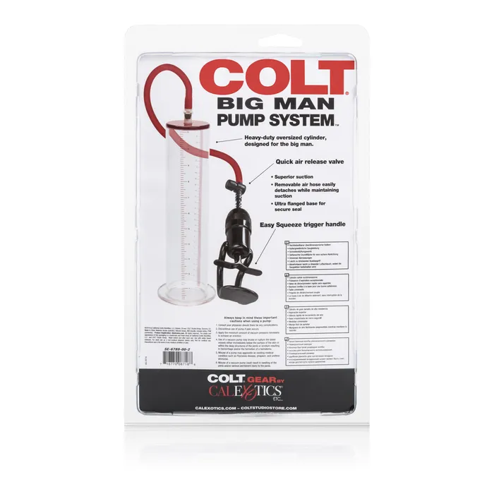 Colt Big Man Pump System California Exotic Male Sex Toys