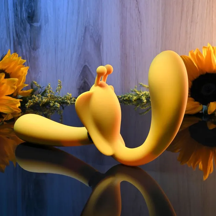 Evolved Vibrators Evolved THE MONARCH Yellow USB Rechargeable Multi Use Couples Vibrator