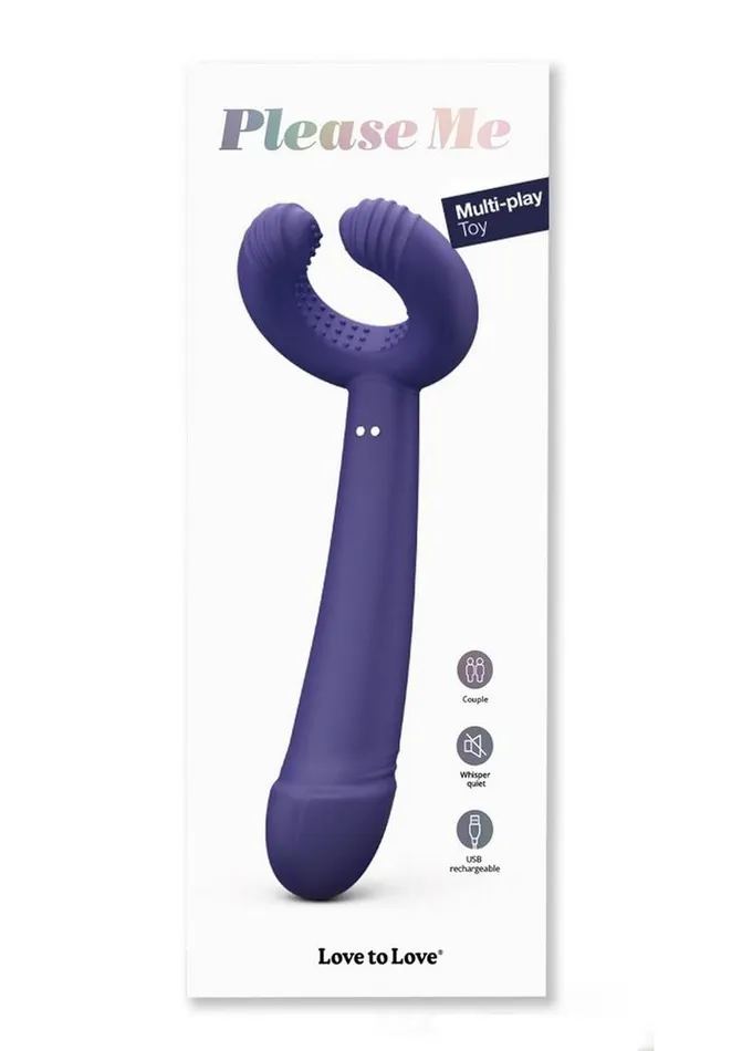 Female Sex Toys Love to Love Please Me Rechargeable Silicone Vibrator