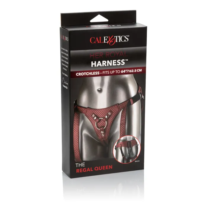 Her Royal Harness the Regal Queen Red California Exotic Female Sex Toys