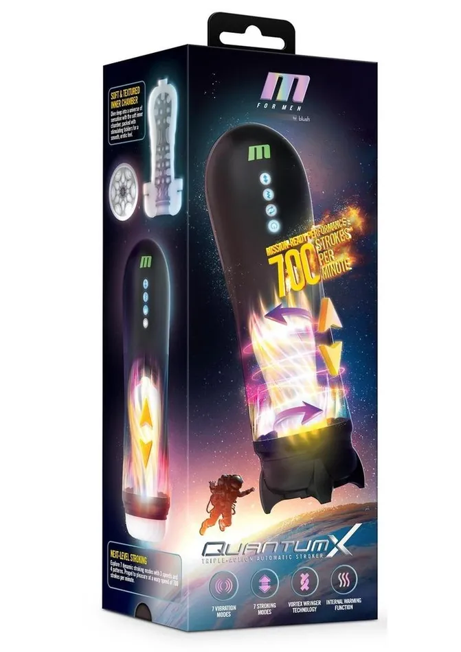 M For Men Quantum X Rechargeable Stroker M for Men Male Sex Toys
