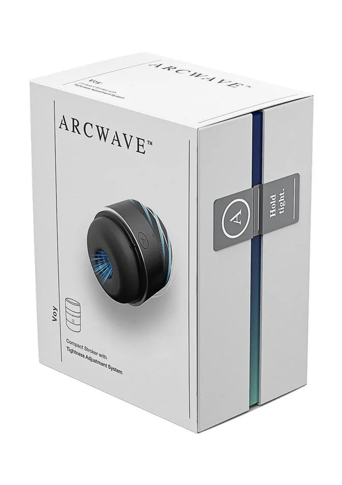 Male Sex Toys Arcwave Arcwave Voy Silicone Dual End Adjustable Compact Stroker