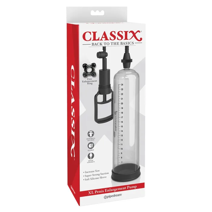 Male Sex Toys Classix XL Penis Enlargement Pump Pipedream