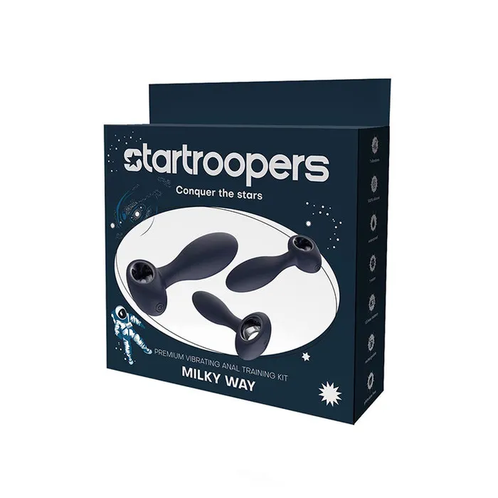 Male Sex Toys Dream Toys Startroopers Milky Way Vibrating Anal Training Kit Male Sex Toys Dream Toys Startroopers Milky Way Vibrating Anal Training Kit
