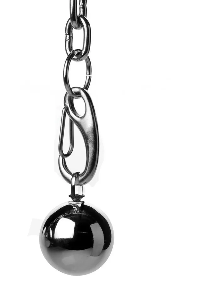 Male Sex Toys Master Series Heavy Hitch Ball Stretcher Hook with Weights Master Series