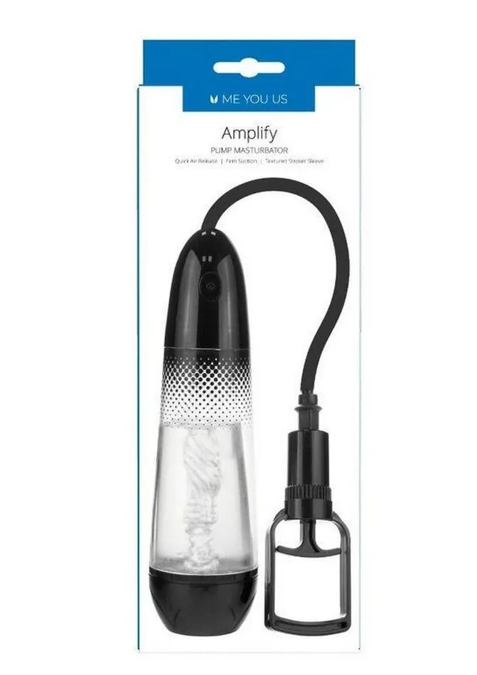 Male Sex Toys Me You Us ME YOU US Amplify Pump Masturbator