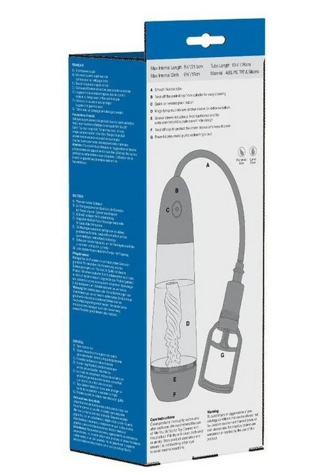 Male Sex Toys Me You Us ME YOU US Amplify Pump Masturbator