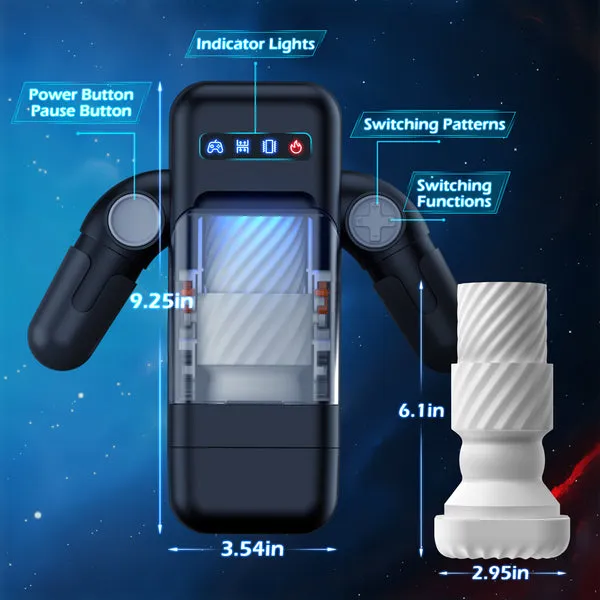 Male Sex Toys Onion Toy Amovibe Premium Joystick Controlling Robot Male Masturbation Cup Male Sex Toys Onion Toy Amovibe Premium Joystick Controlling Robot Male Masturbation Cup