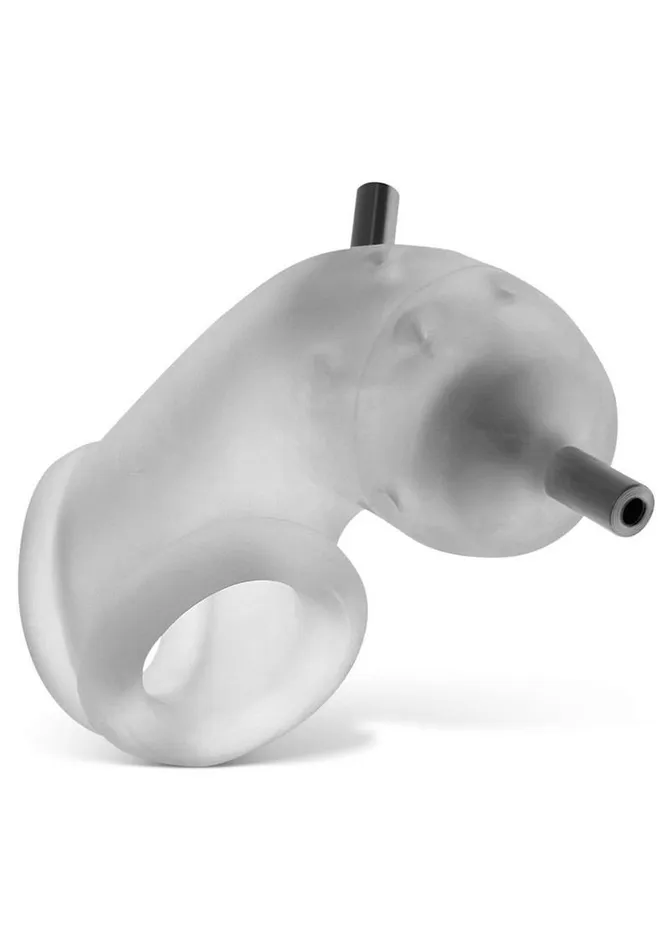 Male Sex Toys Oxballs Airlock Electro AirLite Vented Silicone Chastity