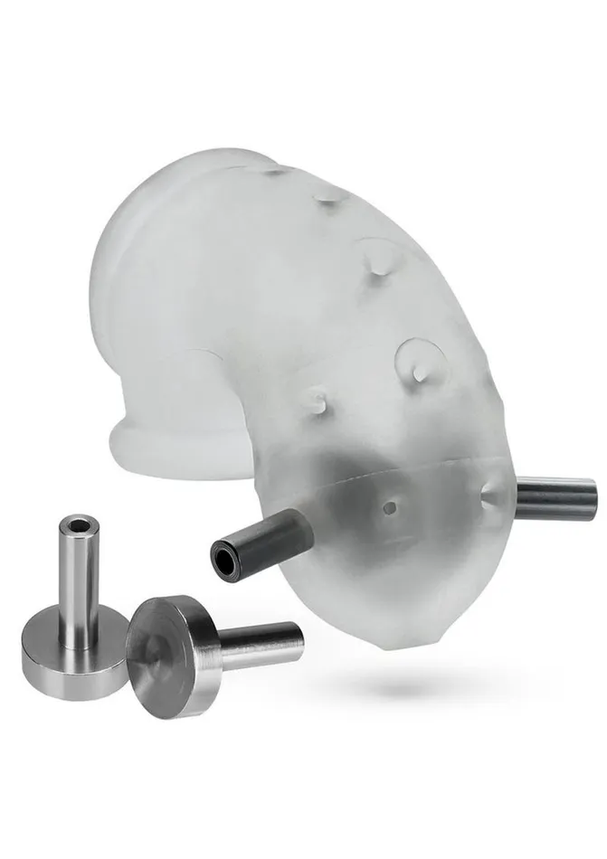 Male Sex Toys Oxballs Airlock Electro AirLite Vented Silicone Chastity