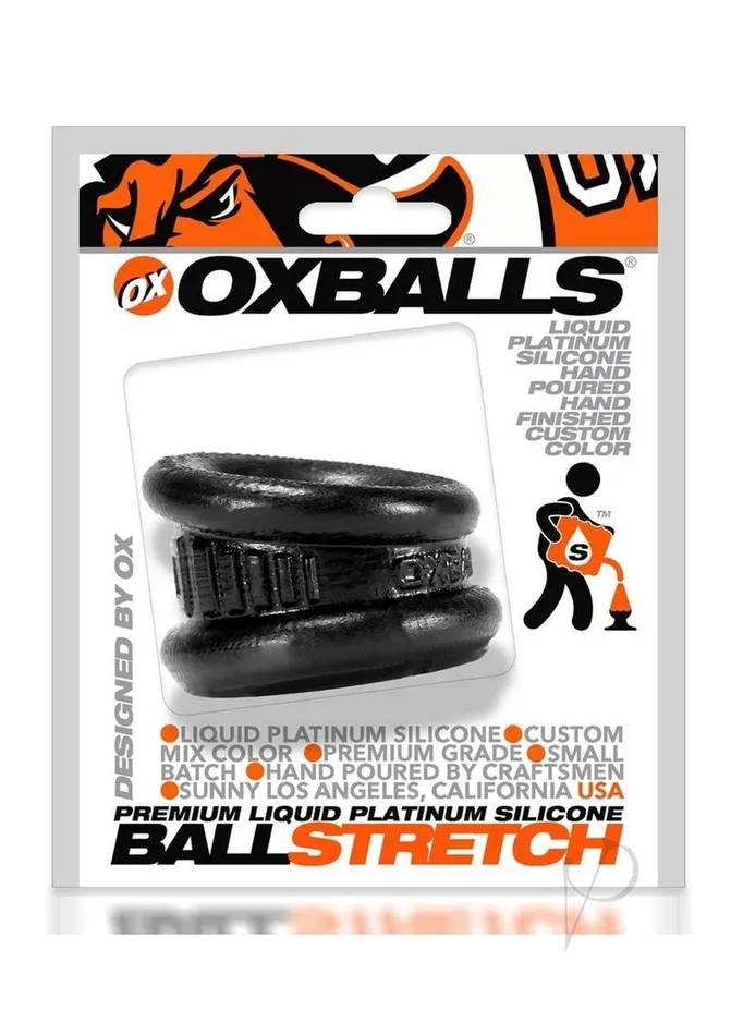 Male Sex Toys Oxballs Oxballs NeoStretch NeoAngle Silicone Ball Stretcher