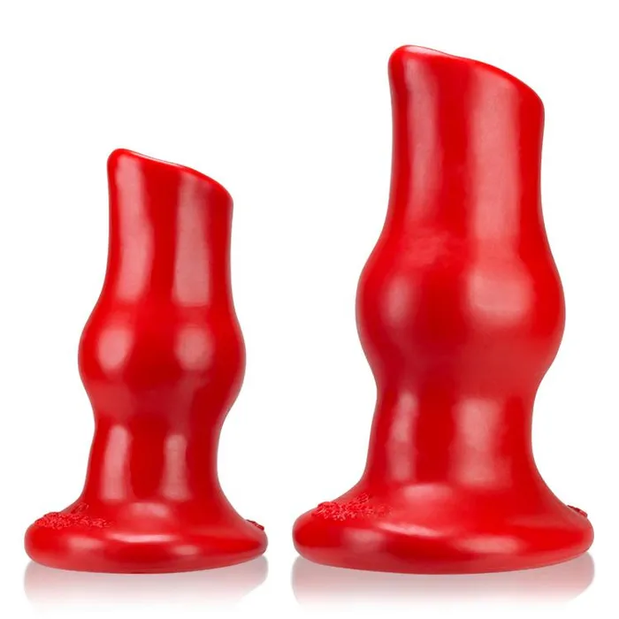 Male Sex Toys Oxballs PigHole Deep Hollow Anal Plug 2 Sizes Oxballs