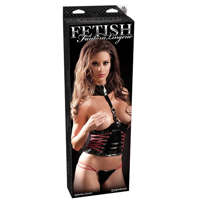 Male Sex Toys Pipe Dreams Pipe Dreams FF Lingerie Ophelia Corset Large