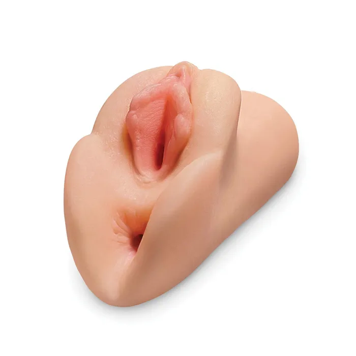 Male Sex Toys Pipedream Perfect Pussy Double Stroker Flesh
