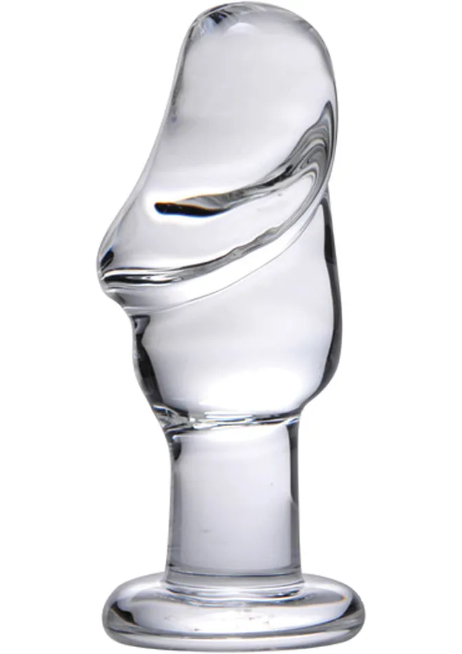 Male Sex Toys Prisms Prisms Asvini Glass Penis Anal Plug