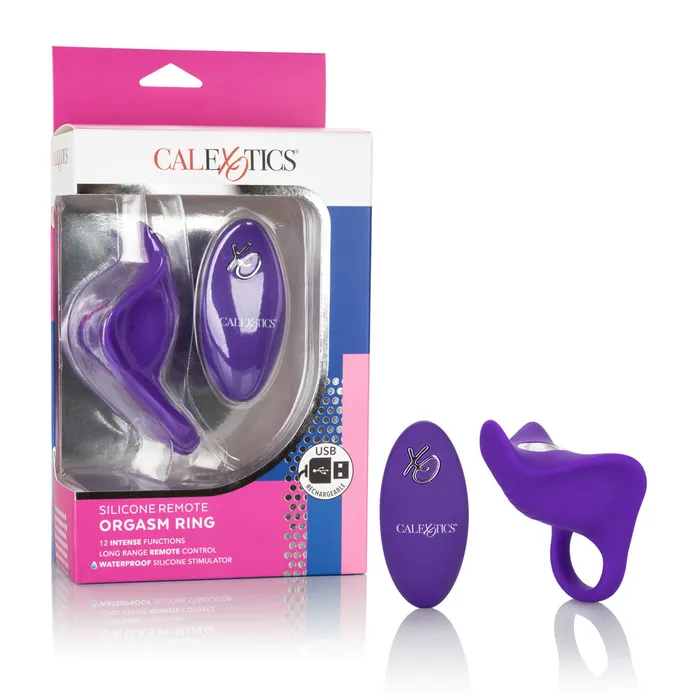Male Sex Toys Silicone Remote Orgasm Ring California Exotic