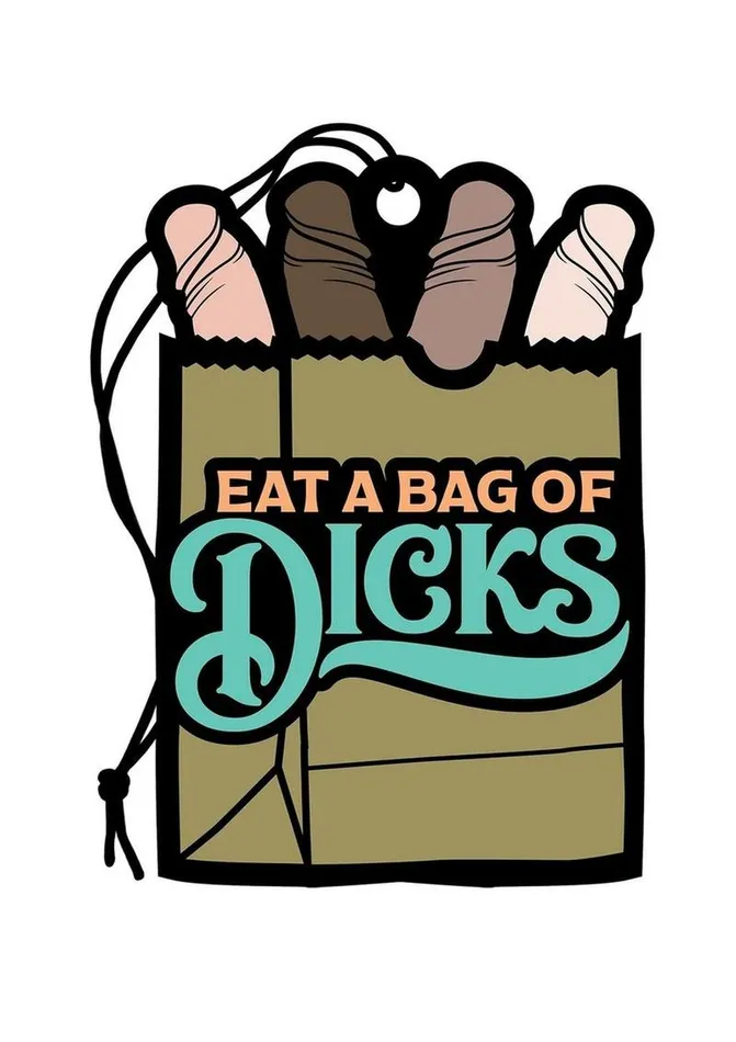 Male Sex Toys WoodRocket Eat A Bag Of Dicks Air Freshener