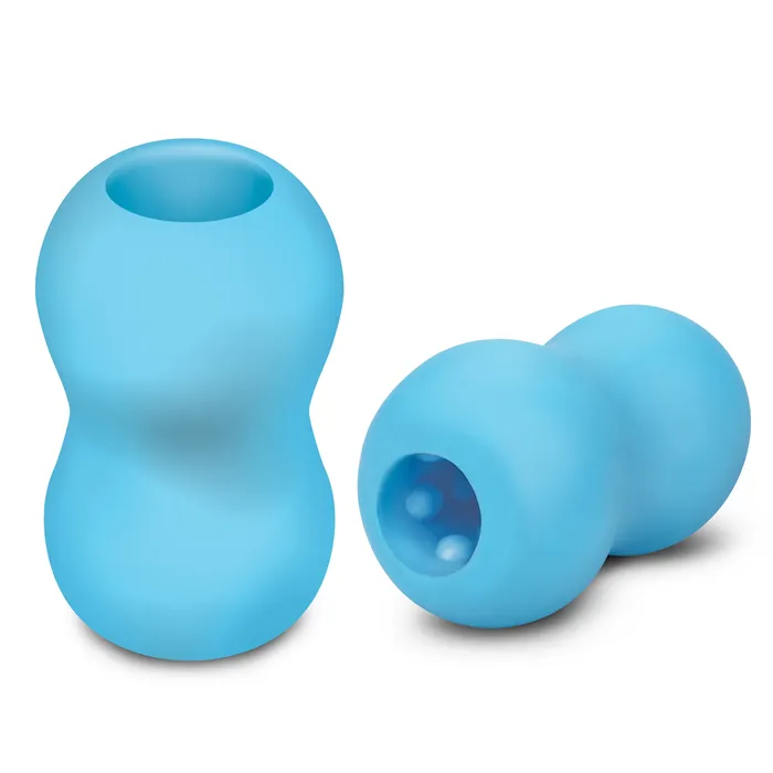 Male Sex Toys Zolo Mini Stroker Blue Zolo Cup