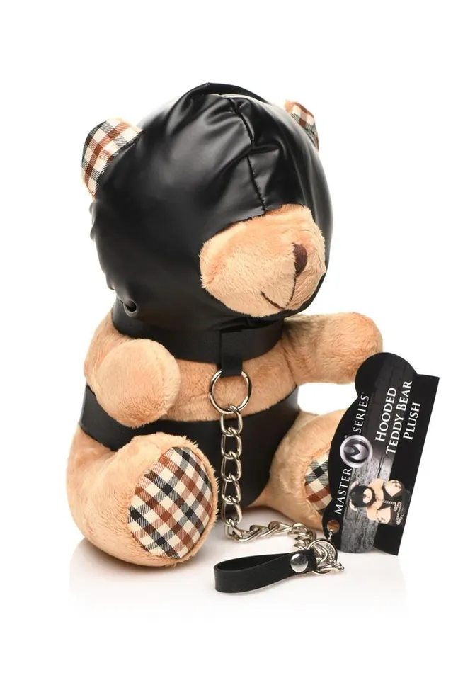 Master Series Hooded Plush Teddy Bear Master Series Male Sex Toys