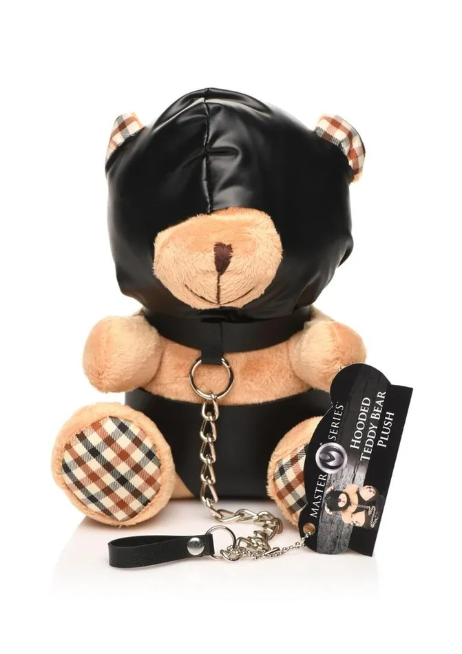 Master Series Hooded Plush Teddy Bear Master Series Male Sex Toys