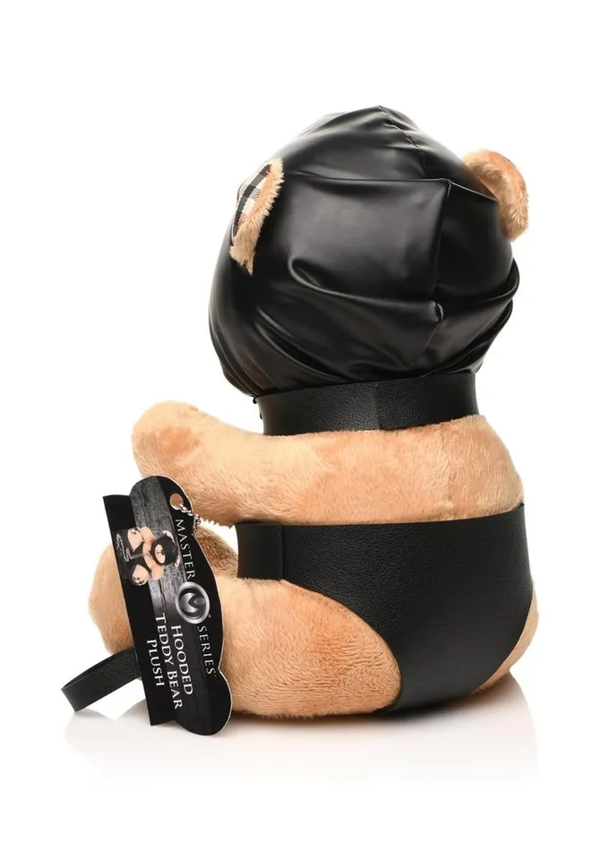 Master Series Hooded Plush Teddy Bear Master Series Male Sex Toys