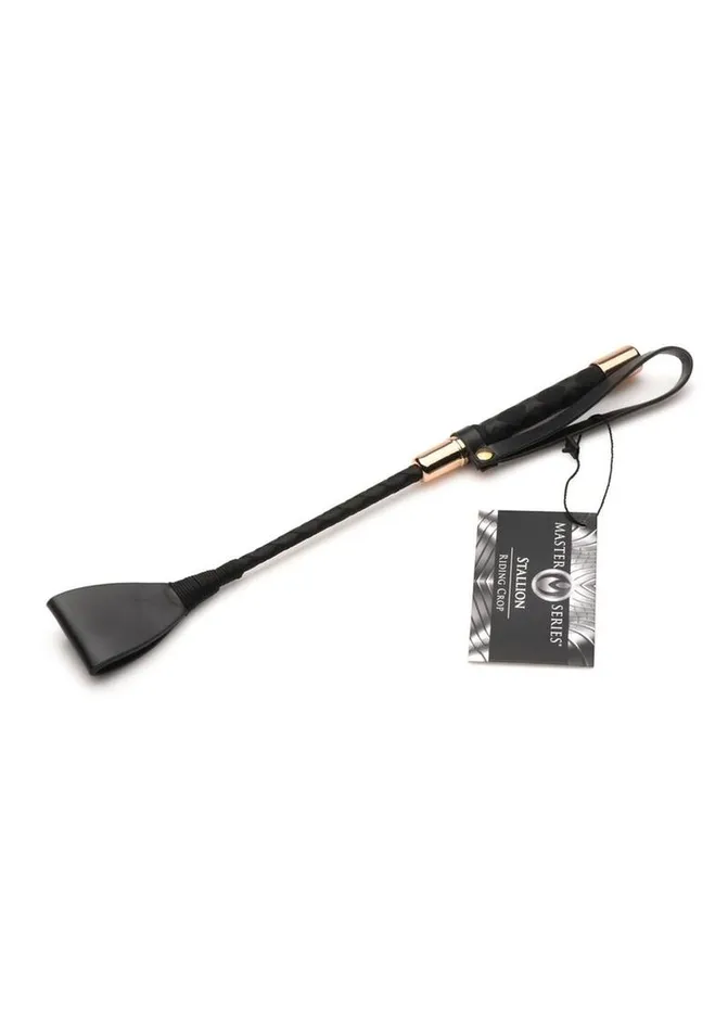 Master Series Stallion Riding Crop Master Series Male Sex Toys