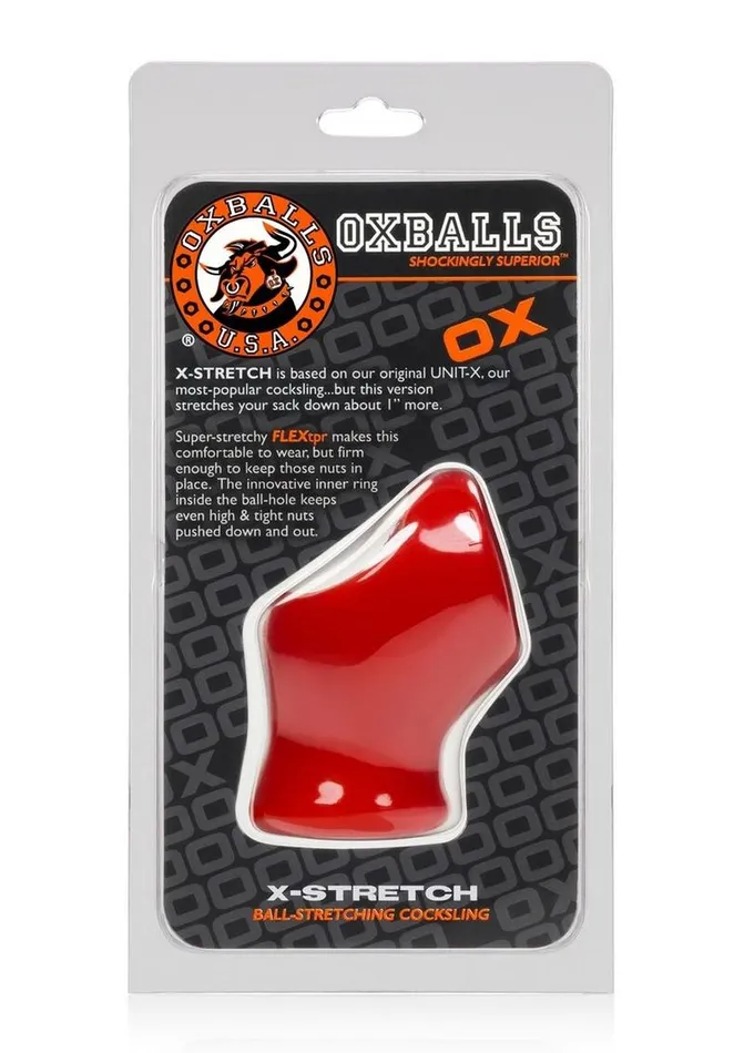 Oxballs Male Sex Toys Oxballs Atomic Jock UnitX Cock Ring and Ball Stretcher Oxballs Male Sex Toys Oxballs Atomic Jock UnitX Cock Ring and Ball Stretcher