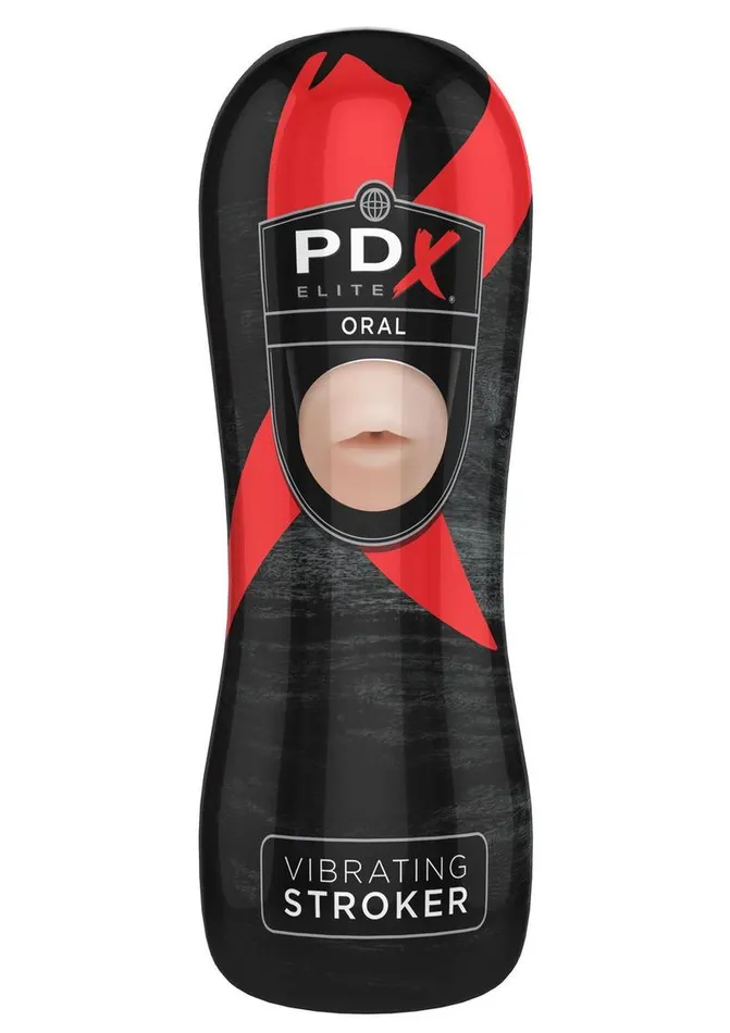 PDX Elite Male Sex Toys Pipedream Extreme Elite Vibrating Oral Masturbator with Bullet Mouth PDX Elite Male Sex Toys Pipedream Extreme Elite Vibrating Oral Masturbator with Bullet Mouth